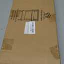 Apicizon Small Narrow Side Table, 3-Tier Skinny End Table for Small Spaces, Slim Nightstand with Storage Shelf, Bedside Table for Living Room, Bedroom, Natural