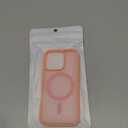 zapica Magnetic for iPhone 16 Pro Case, [Compatible with MagSafe] [Military Grade Drop Protection] Translucent Matte Shockproof Anti-Scratch Phone Case, Light Pink