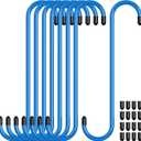 8 Pcs Brake Caliper Hangers Brake Caliper Hooks with Rubber Tips Automotive Tool for Braking, Bearing, Axle and Suspension Work