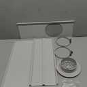 HOXHA Window Duct Kit Dryer Window Vent Kit for 4 Ducting Dryer Vent Hose, Sliding Window Vent Kit Fit with Dryer, Inline Duct Fans, Grow Tents