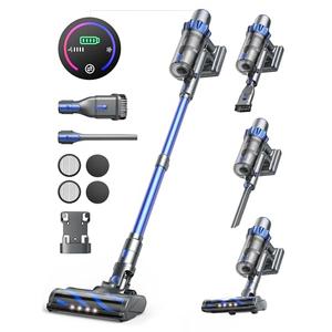 Cordless Vacuum Cleaner, 45KPA 550W Vacuum Cleaners for Home, Stick Vacuum with Color Touch Display, Intelligent Auto Mode, Up to 60Mins, Handheld Vacuum Cleaners for Hardwood Floor Carpet Pet Hair