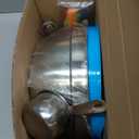 WEPSEN Mixing Bowls with Lid Set, 25PCS Kitchen Utensils Metal Bowl Stainless Steel Nesting Bowls, Measuring Cups and Spoons, Egg Whisk for Baking Prepping Cooking Serving Supplies