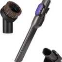 IX141 Pet Cordless Stick Vacuum Replacement Parts Compatible With Shark Pet Cordless Stick IZ162H IZ163H IZ362H IZ562H IZ140 IZ142 UZ145 Crevice Tool Horse Hair Brush Attachment for D-Shaped Vacuum