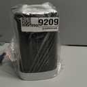 Small Portable Space Heater for Indoor Use - with 70°Rotating Feature, JIBUFI 1500W PTC Electric Heater, Rapid and Safe Heating, Remote Control, 1-12 Hr Timer for Bedroom, Office