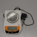 Bonvoisin Digital Lab Scale 600g x 0.01g Precision Electronic Scale LCD Display Analytical Balance Jewelry Scale Scientific Scale 0.01g Accuracy. smuging and fingerprints on screen and plate.