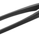 STAUB Tongs, 12.25-inch, Great for Flipping or Turning Foods, Durable BPA-Free Matte Black Silicone, Safe for Nonstick Cooking Surfaces