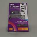 Mini Keyboard with Touchpad-2.4GHz & Bluetooth Dual-Mode,7-Color Backlight, Multimedia Hotkeys, Rechargeable, for Android TV Box, Smart TV, Projector, PS3, PC, Tablet, Windows/iOS/Android