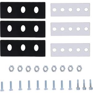 Snowblower Rubber Impeller Kit 1/4" 3-Blade Universal Compatible with Modifies 2-Stage Machine 1/4" Thick Rubber Paddle