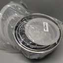 FineDine Stainless Steel Mixing Bowls Set with Lids, Home Kitchen Cooking Essentials Household Must Haves for Baking, 5 Pieces (Silver)