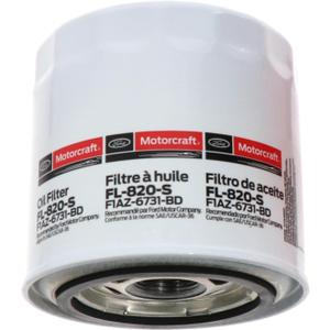 Motorcraft Engine Oil Filter - FL-820-S (OE Replacement for Select Models and Years of Ford, Lincoln, & Mercury Vehicles) (1 Count (Pack of 1))