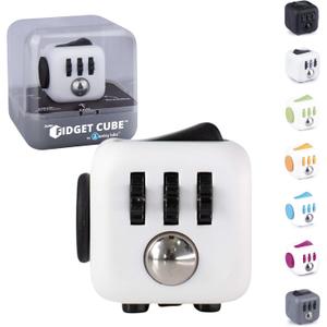Antsy Labs The Original Fidget Cube, Stress Relief Desk Toy with 6 Sides, Gadget for Focus, Anxiety Relief, Sensory Processing Challenges, Fun Gift for Kids, Teens, and Adults, Pocket-Sized, Dice