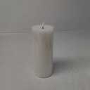 4" x10" Flameless Flickering Remote Ivory Candles with Candle Grease and Timer, LED Battery Operated Fake Real Wax 3D-Wick Pillar Candles, Pack of 1