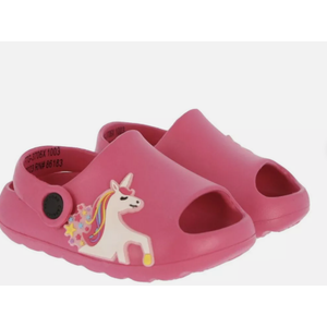 Capelli New York Kids Unicorn Slide Ankle Straps ( Girls 1 St Walker ) Size 10