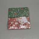 Blosssound 30 Pack Winter Paper Gift Bags Blue Wonderland Treat Bags with Name Stickers Christmas Candy Cookie Craft Party Favors Holiday Festive Home Party Decor Supplies(Christmas)