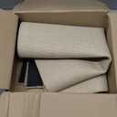 Color&Geometry Oversized Door Mat Non Slip Rubber Backed, 48"x72" Front Door Mat Indoor Outdoor Rug, Dirt Trapper Doormat, Heavy Duty Front Door Rugs, Oatmeal Beige