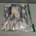 Zeagoo Womens Button Down Shirt Long Sleeve Blouse Business Work Tops Dressy Casual Floral Printed Outfits with Pocket (XL)