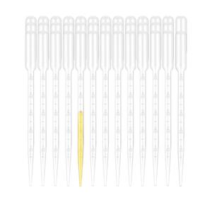 Moveland 1000Pcs 1ML Dropper Pipettes - Disposable Plastic Eye Dropper for Lab Science, Essential Oil, DIY Art, Medicine - Excellent Suction Without Leakage