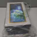 EIGHTOWN Roses Bouquet Artificial Flower - Preserved Blue Rose Flowers with Love Necklace for Her - Unique Gifts Valentine's Day, Mother's Day, Thanksgiving, Birthday, Anniversary (Navy and Blue)