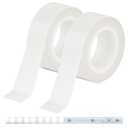 Light Soften Tape 2 PCS 0.78inx29ft LED Light Strip Masking Tape for Slightly Diffuser Light,White