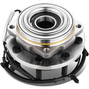 DNA MOTORING Front Wheel Bearing Hub Assembly w/ABS Sensor Compatible with 17-21 Ford F250 Super Duty / F350 Super Duty 4WD, OEM-WHA-0289