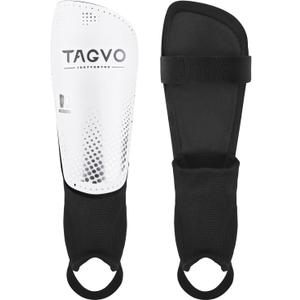 Soccer Shin Guards for Kids Youth Adults, Protective Soccer Equipment for Boys Girls Men, Soccer Shin Pads for Kids (Large)