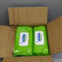 FitRight Personal Cleansing Wipes with Aloe (8x10 inch) | 600 Pieces Moisturizing Body Wipes for Adults Bathing and Incontinence Cleaning | Unscented Cloth Adult Wipes for Elderly Care