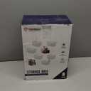 ClearSpace Clear Plastic Storage Bins Pantry Organizers & Storage Containers, Cabinet Organizer - Home Organization Must Haves for Kitchen, Laundry Room, Office, Closet, Garage & Freezer (Pack of 8)