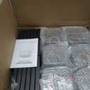VIODAIM Solar Post Cap Lights 4x4 5x5 6x6, Waterproof Firefly, 12-Pack