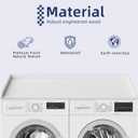 54" Width Washer Dryer Countertop for Depth Laundry Room Organization
Laundry Countertop Organization with Edge Wooden Washer and Dryer Topper for Folding Sorting & Ironing Easy to Install