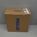 MIULEE Baby Pink Blackout Curtains for Bedroom Living Room 84 Inches Long 2 Panels, Thermal Insulated Room Darkening Drapes Solid Grommet Noise Reduction Light Blocking Window Treatments 50x84 Inch