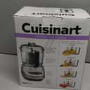 Cuisinart Mini-Prep Plus Food Processor, 24-Ounce Mini Food Processor to Chop Herbs, Vegetables, and Hard Cheese, 24-Ounce Work Bowl, Reversible Stainless Steel Blade, DLC-2ABC, Brushed Chrome