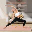Heating yoga mat, warm yoga pad, more comfortable fitness mat in winter, yoga and meditation bio-mat