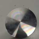 Metal Spinning Top Base, Double-Concave, Stainless Steel, Large Diameter, Anti-Fall, Durability, Smooth, Low Friction, Extends Spin Time (S, Silver)