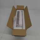 LED Bathroom Vanity Light: 16 Inch Brushed Nickel Acrylic Modern Lighting Fixtures - 2-Lights Contemporary Smoke Design Wall Lights Fixture Over Mirror 3000K