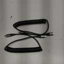 USB C to C Cable 3ft 2Pack Coiled USB C Charger Cable for Car Type C Fast Charging Cable for iPhone 17/16/15/Plus/Pro/Pro Max/Samsung Galaxy S23