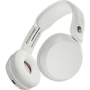 Skullcandy Icon 180 Wireless On-Ear Bluetooth Headphones, Up to 50 Hours Battery, Lightweight and Travel Ready, Secure Fit, Sweat and Water Resistant, Microphone iPhone Android - Bone