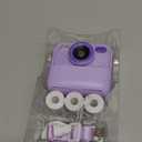 Kids Instant Digital Cameras for Boys and Girls, 1080P HD Dual-Lens Selfie Digital Camera with Print Paper & 32G Card, Christmas Birthday Gifts Toys for Toddler and Teenagers Age 3-16 Years Old (Purple)