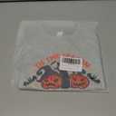 Halloween Shirts for Toddler Boys Girls Kids 2-8 Years, Unisex Pumpkin Ghost Bat Soft Cotton Short Sleeve Tee (Gray)