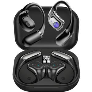 144 Language Translation Earbuds Real Time,Ai Translator Earbuds,Translating Earbuds Headphones Language Translation Device for iPhone and Android Travel Business Learning (Dark Black)