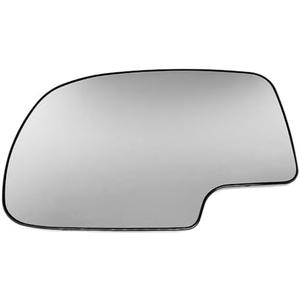 APA Replacement Mirror Glass Non-Heated with Base for 2000-2006 TAHOE YUKON SUBURBAN ESCALADE AVALANCHE Driver Left Side 12477843 GM1324105