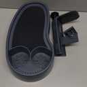 Geelin 1 Pc Hot Tub Table Tray, Adjustable Aboveground Bathtub Tray with 2 Cup Holder, Between 2'' to 7.5'' Nonslip Hot Tub Accessories Shelf Drinks Snacks Phone Holder for Spa Bathtub (Navy Blue)