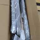 COLAMY Mid Century Modern Accent Chair with Lumbar Pillow, Relaxing Armchair with Solid Wood Frame & Soft Cushion, Reading Leisure Chair for Living Room,Bedroom,Waiting Room（Grey）