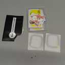 Uyiton for Apple Watch Ultra 3/2/1 Screen Protector - Titanium Alloy Frame & 9H Tempered Glass, Military Protection [Keep Original] Touch Sensitive iWatch Ultra Screen Protector 49mm, Black, 2 Pack