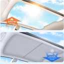 2026 Upgrade Sunshade Roof For Tesla Model Y Juniper 2025 2026 [No-Gap/Sag-Free] Heat Insulation Glass Roof Sunshade Sunroof for Tesla Model Y Accessories 2026 2025 Beige