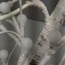 Lillian Vernon White Birch Light-Up Easter Tree - 15" Tabletop LED Twig Holiday Tree, Lights & Timer, Mini Ornament Centerpiece Décor for Home