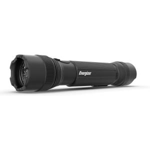 Energizer LED Tactical Flashlight TAC-700, Ultra Bright IPX4 Water Resistant Flash Light, Rugged Metal Body, Manual Focus (Batteries Included)