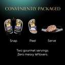 Sheba Perfect Portions Wet Cat Food Cuts in Gray Savory Mixed Grill Entree, 2.6 oz. Twin-Pack Trays (24 Count, 48 Servings)