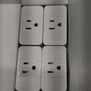 meross Smart Plug Mini, 15A & Reliable Wi-Fi, Support Apple HomeKit, Siri, Alexa, Echo, Google Assistant and Nest Hub, App Control, Timer, No Hub Needed, 2.4G WiFi Only, 4 Pack