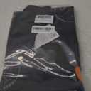 Werena Tummy Control Thong Shapewear for Women Mid High Waisted Body Shaper Underwear Lace Shaping Thong Girdle Panties (Small, #A2 High Rise Charcoal)