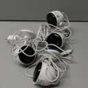 2K Cameras for Home Security, 5G & 2.4G WiFi Security Camera Indoor Outdoor for Baby Pet Dog Cat Nanny, 2-Way Audio, Color Night Vision, Siren, 24/7 Local Recording, IP65, Work with Alexa, K07-4P (White)